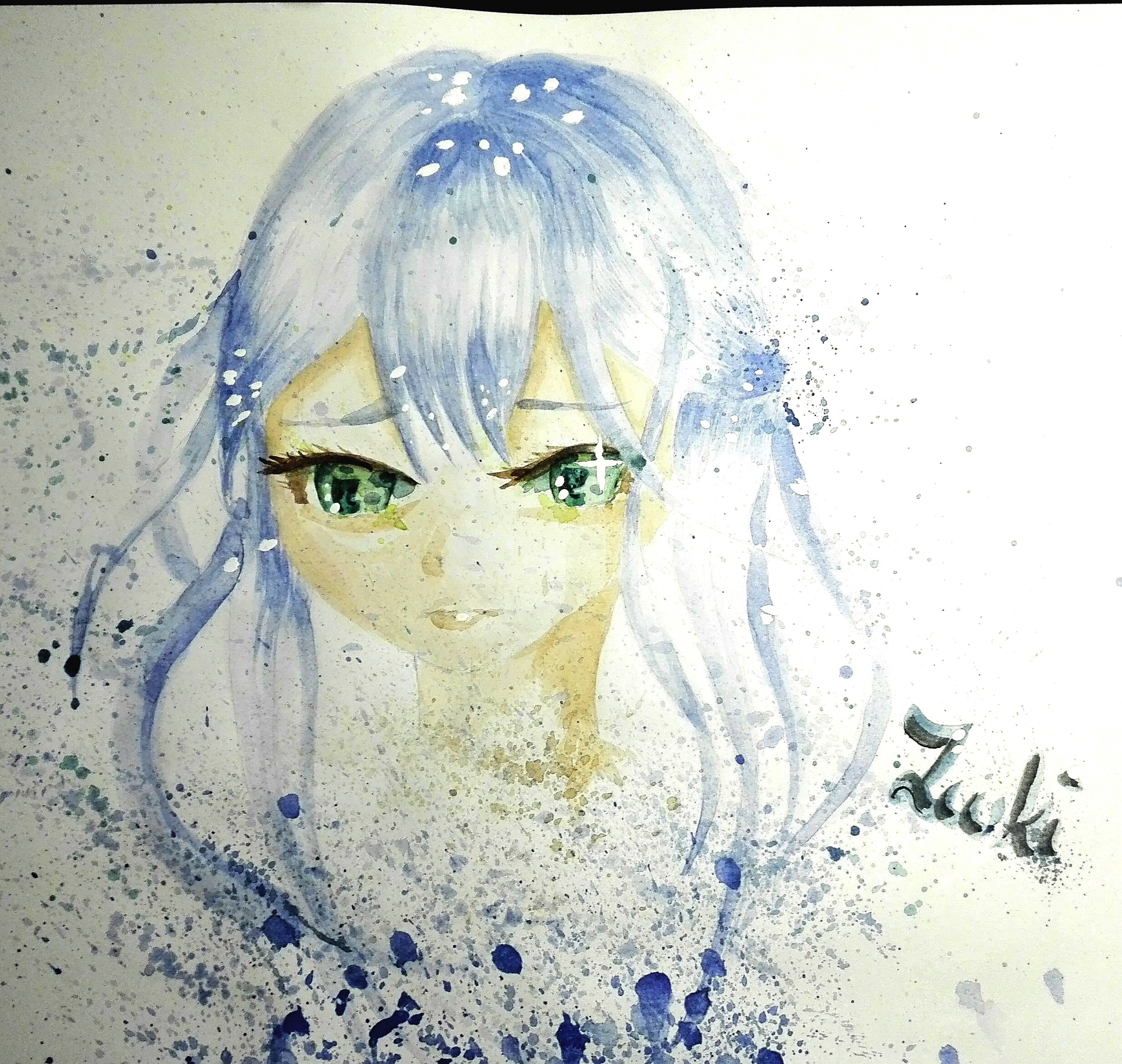 Mangagirl - Watercolour