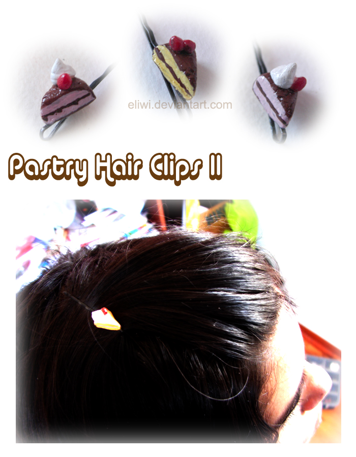 Pastry Hair Clips II