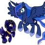 Princess Luna and Sirius