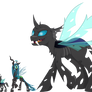 Mega Changeling Size Comparison