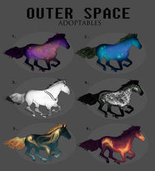 ADOPTABLES 4/6 OPEN: Outer Space - REDUCED!