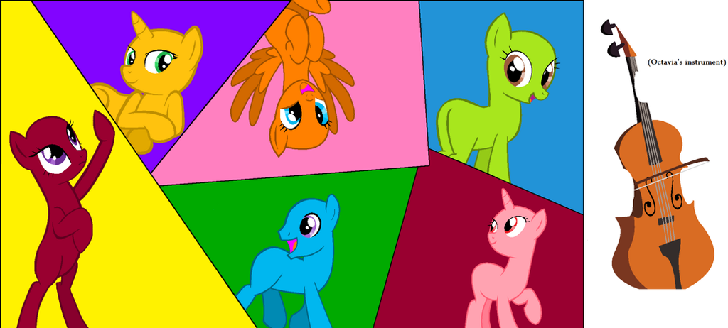 MLP Base Group by randomfan12 on DeviantArt