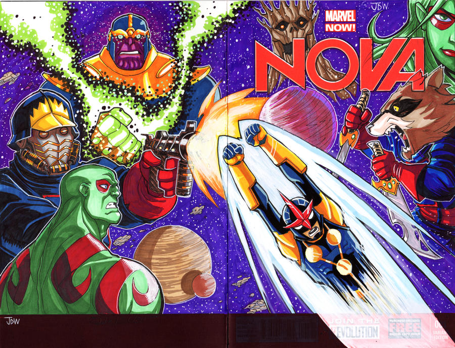 Nova Sketch cover by dadicus