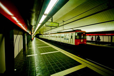 metro station