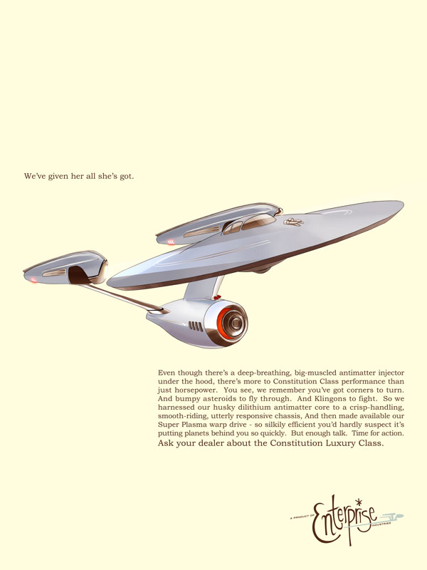 Constitution Luxury Class by mattwileyart