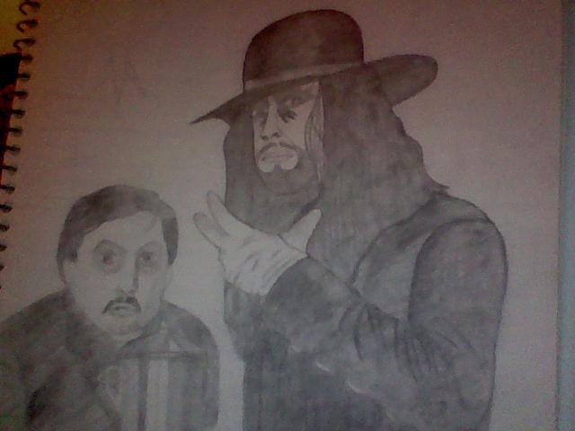 Undertaker with Paul Bearer