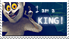 King Julien Stamp by Tom-MarvoloRiddle