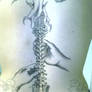 spine tattoo