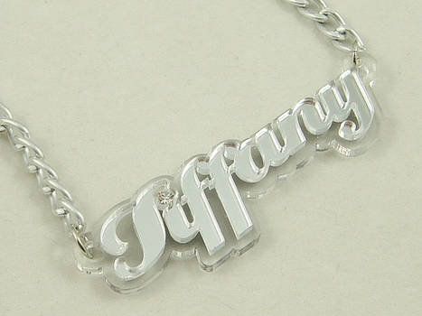 Custom Name Mirror Necklace