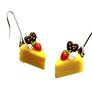 Neon Slice Cake Earrings