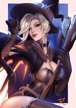 Mercy halloween skin