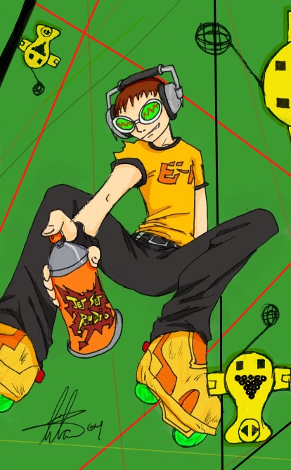 Jet Set Radio by arima on DeviantArt