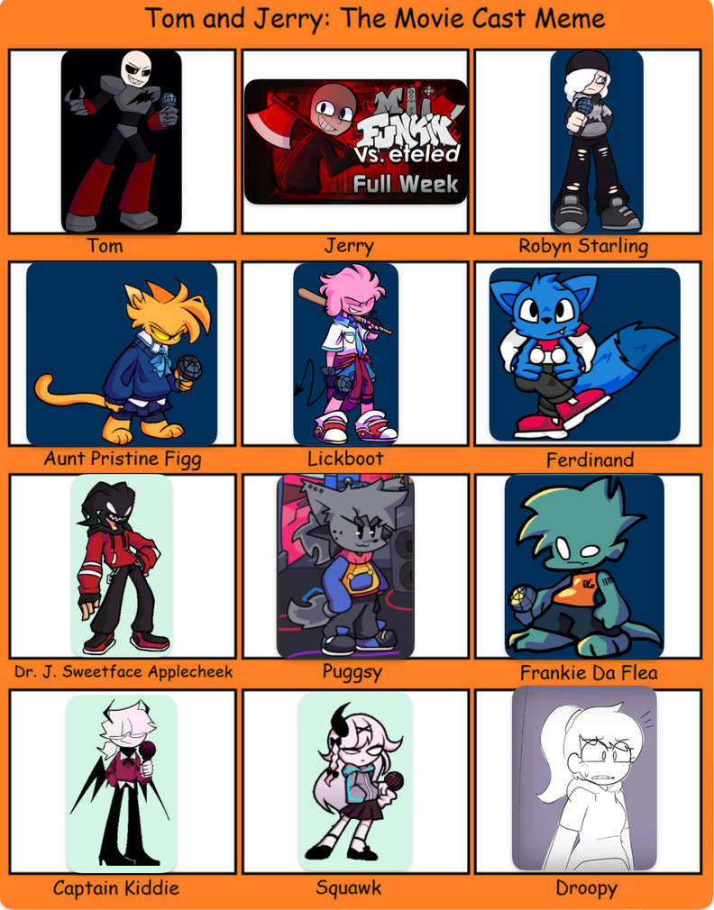 Tom and Jerry: The Movie Recast by OTHERFRIENDSUWU on DeviantArt