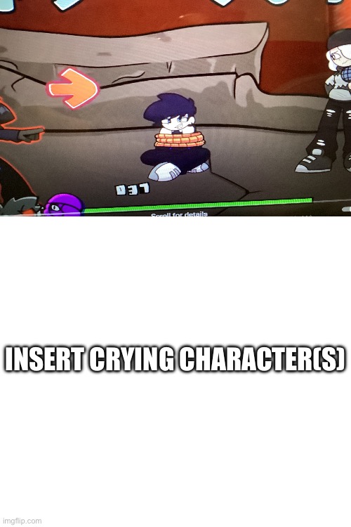 anime girl crying Blank Template - Imgflip