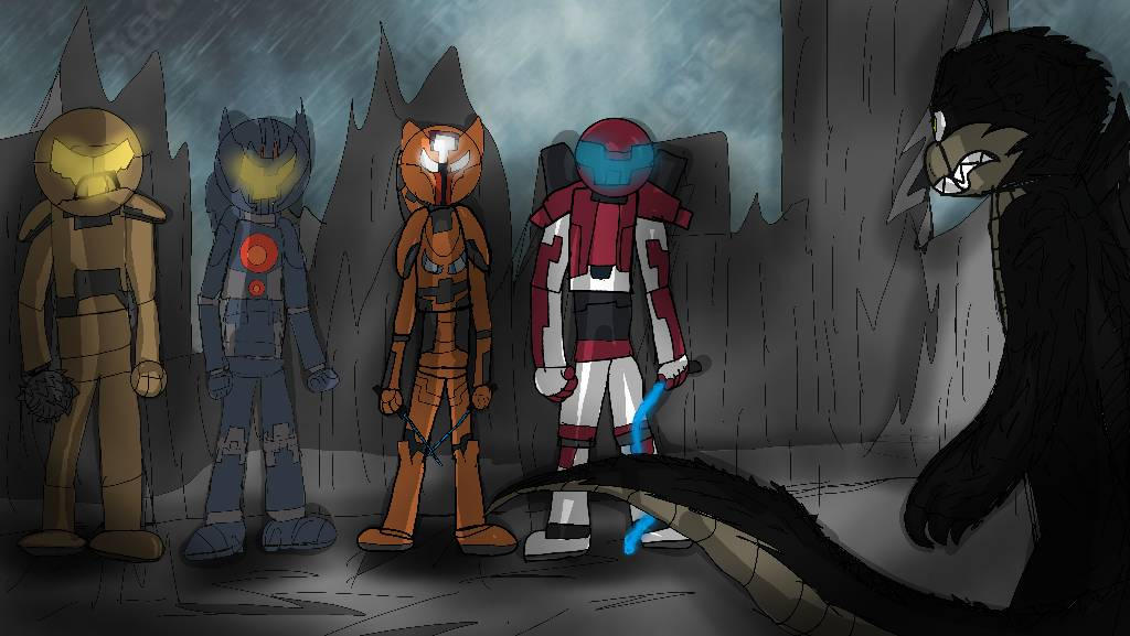 Godzilla vs pacific rim Concept art by mechateamthehedgehog on DeviantArt