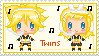 Vocaloid Twins stamp