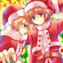 Christmas day ROXAS AND SORA