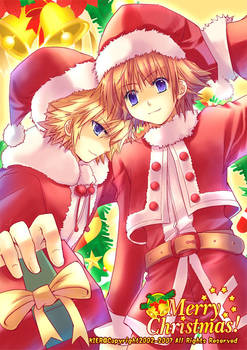 Christmas day ROXAS AND SORA