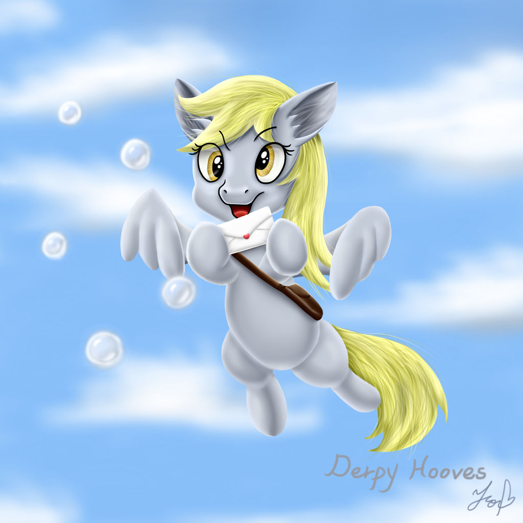 Flying Derpy by FancxyFox on DeviantArt