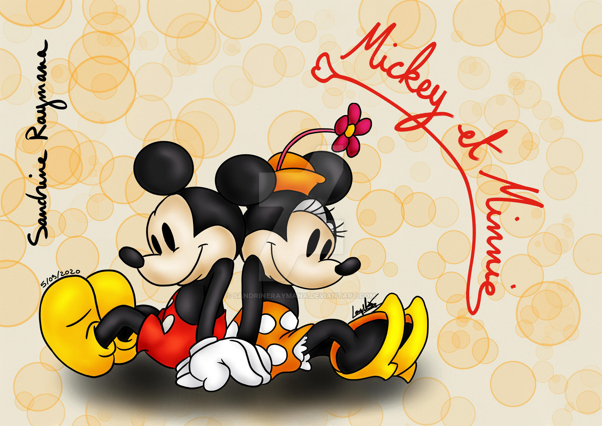 Mickey Et Minnie By Sandrineraymana On Deviantart Mickey Et Minnie By Sandrineraymana On Deviantart