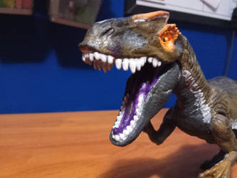 Custom painted allosaurus 2