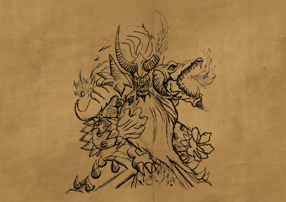Net Lizard one-horned demon by Netlizard on DeviantArt