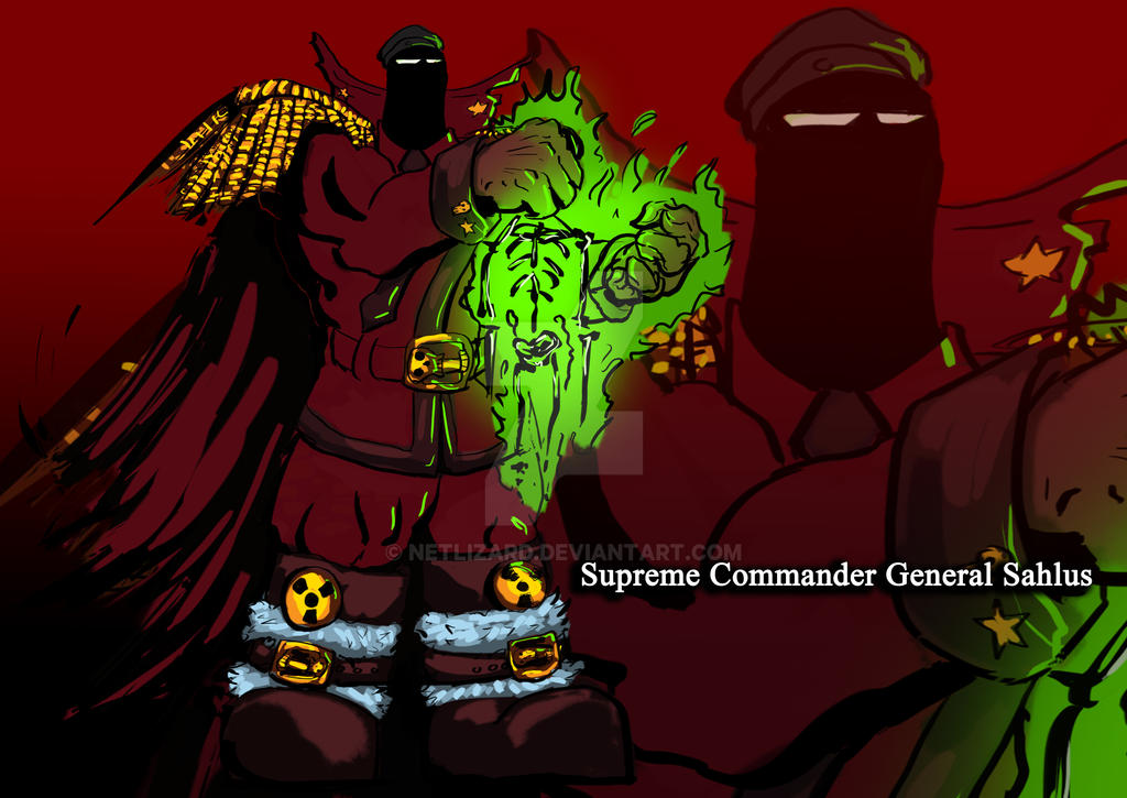Net Lizard Supreme Commander General Sahlus by Netlizard on DeviantArt