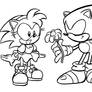 Sonic and Amy