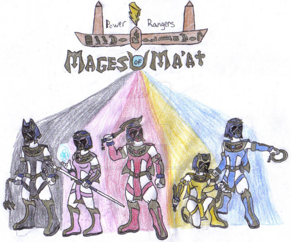 Power Rangers: Mages of Ma'at by werewolfwannabe1224 on DeviantArt