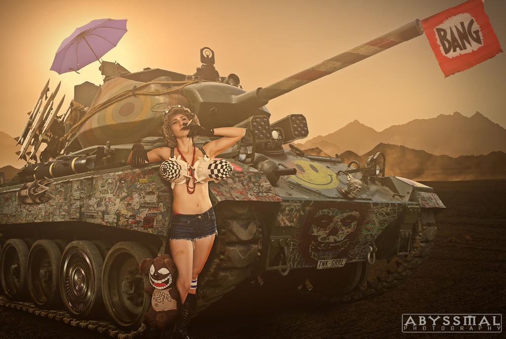 TayRex Cosplay as Tank Girl