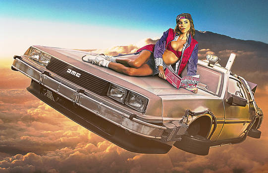 Back To The Future Pin Up