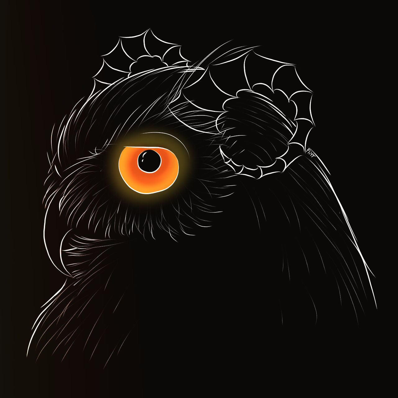 Demonic Owl by FlittLocke on DeviantArt