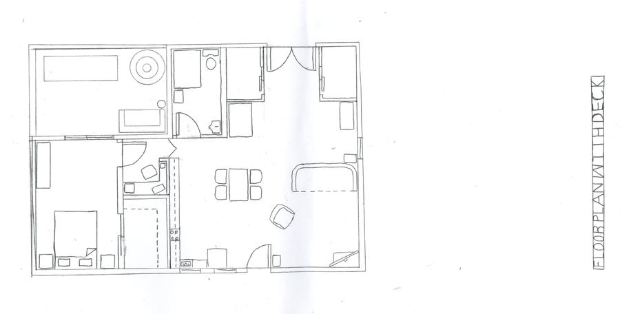 Floor Plans with Deck by Poorartman on DeviantArt