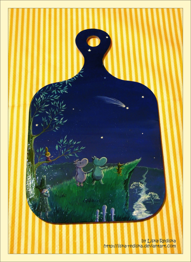 'Moominland' Cutting Board