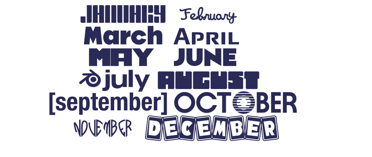 Font Month Deviantart Font Month 2018 by donmcdonough on DeviantArt