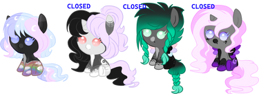 MLP Small Goth pones adopts open