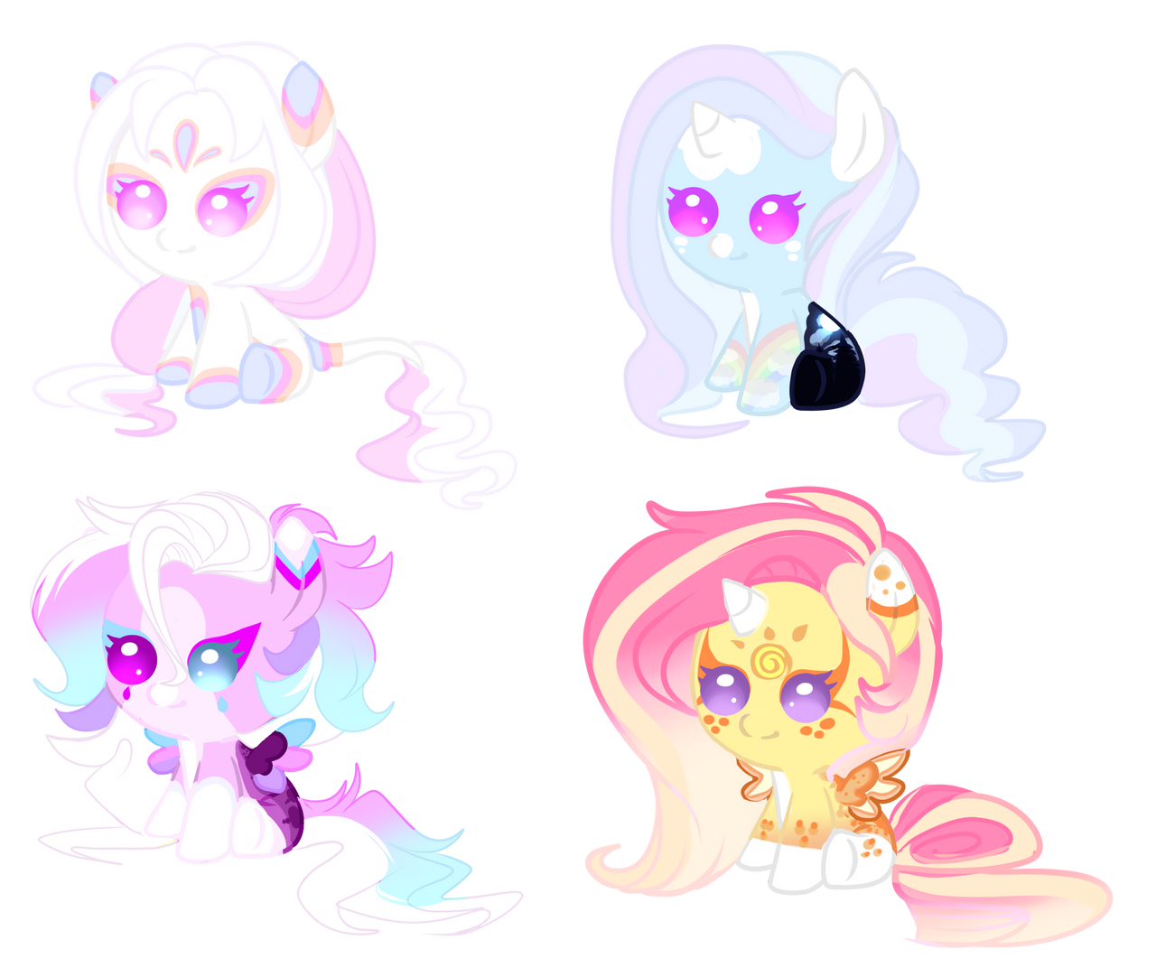 Subtle Mlp Soft Pastel MLP Batch 2 Adopts Open by WitheredAdopts on DeviantArt