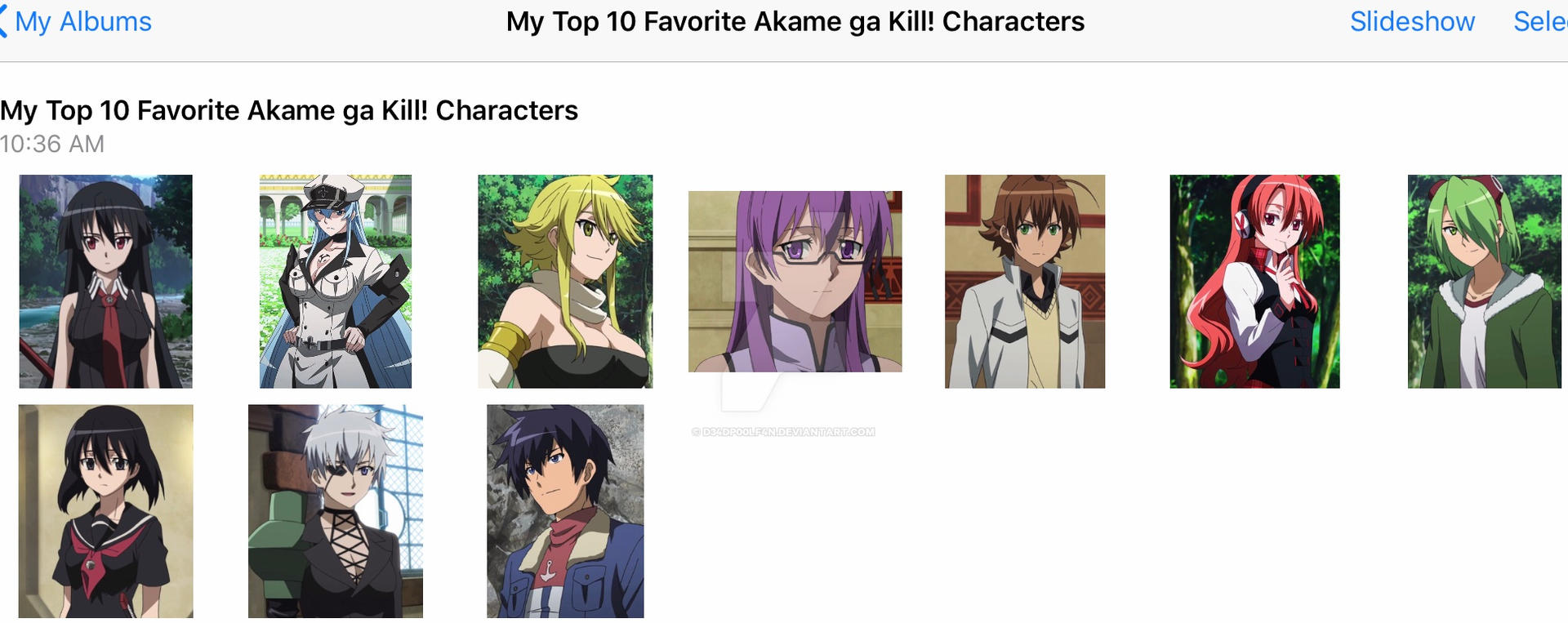 Most Popular Akame Ga Kill Characters (2014-2020) 
