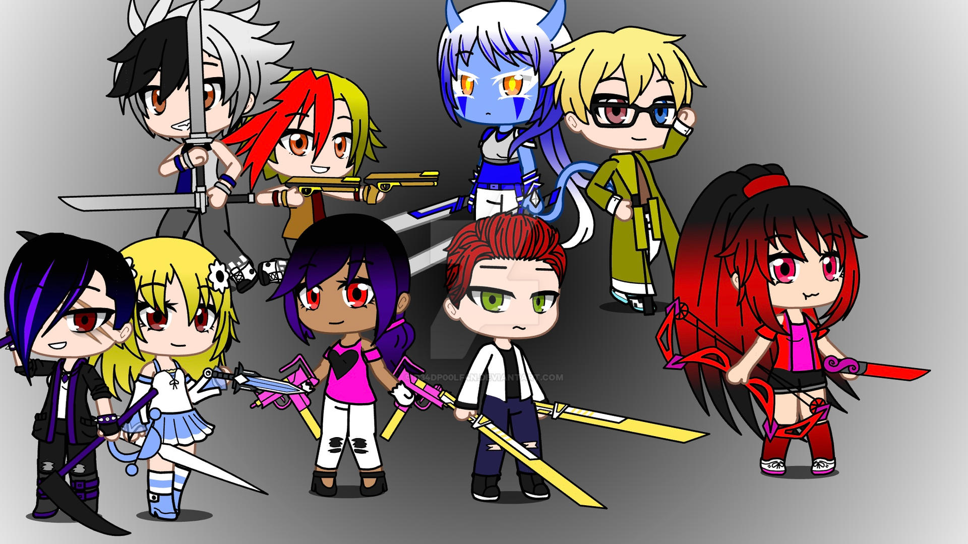 My Sixth Rangers by D34DP00LF4N on DeviantArt