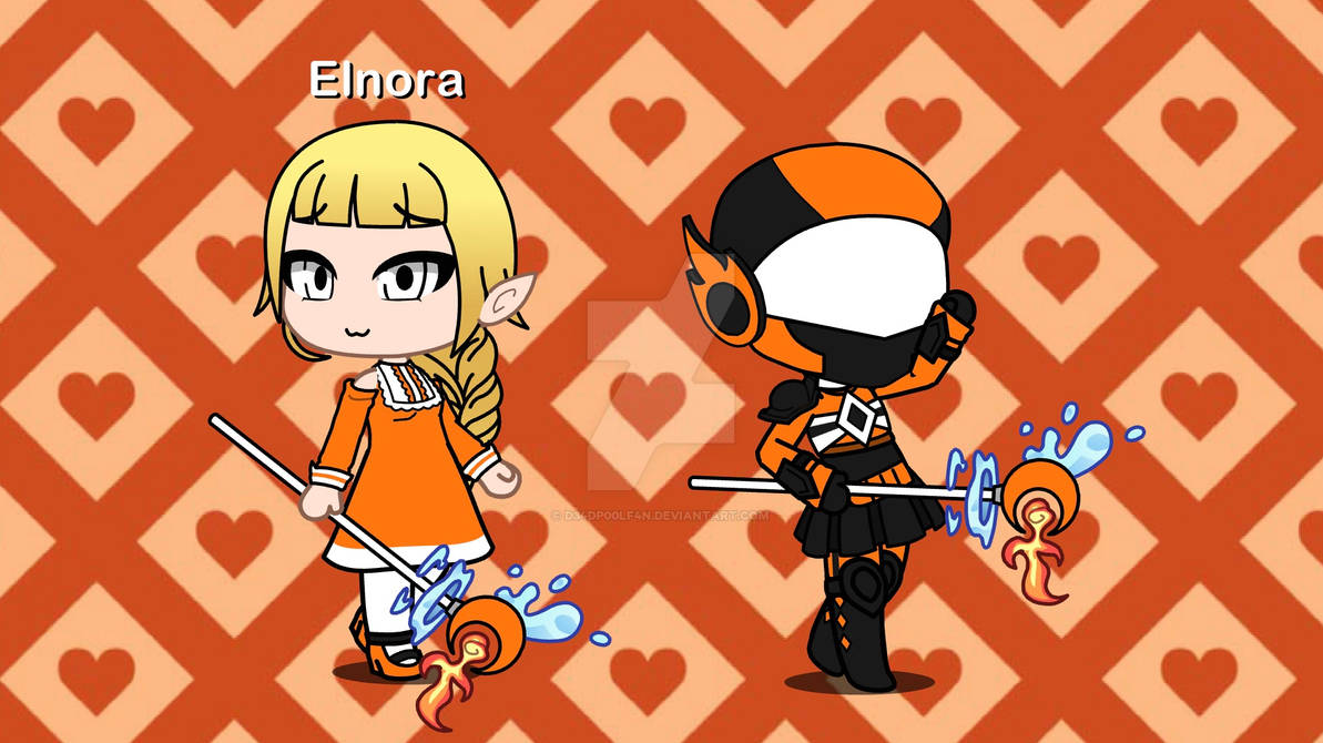 Elnora, the Orange Harem Ranger by D34DP00LF4N on DeviantArt