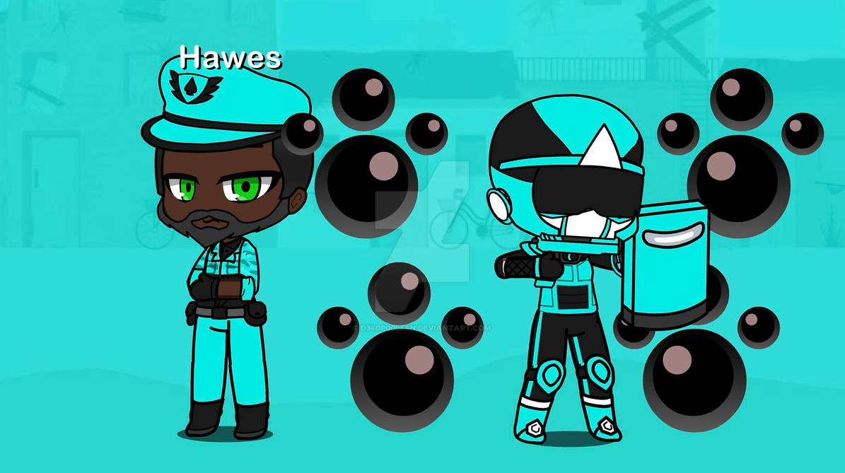 Hawes, Battlefield Cyan Ranger by D34DP00LF4N on DeviantArt