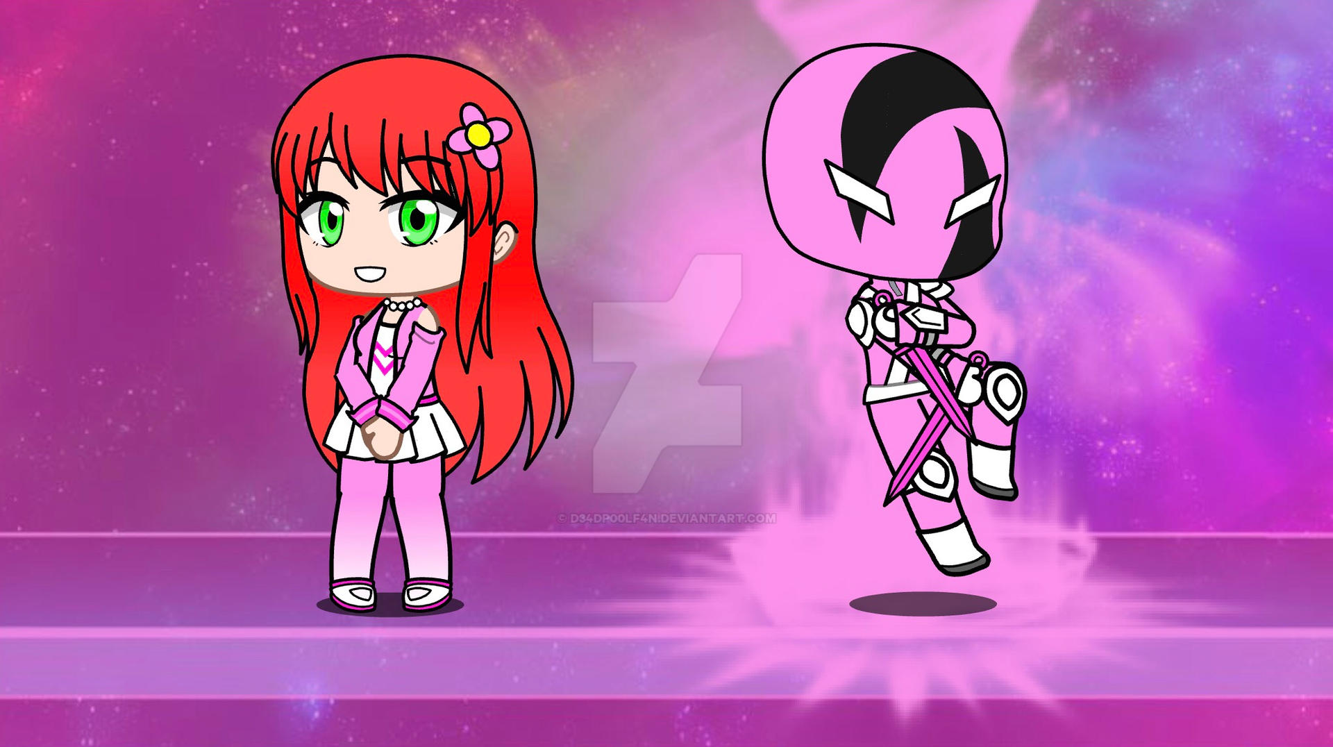 Mira Ranger Mira, Soul Fighter Pink Ranger (UPDATED) by D34DP00LF4N on DeviantArt