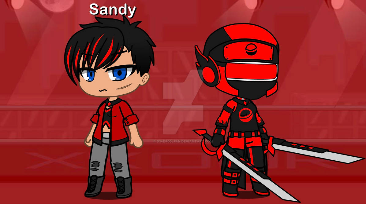 Sandy, the Red Liberator Ranger by D34DP00LF4N on DeviantArt