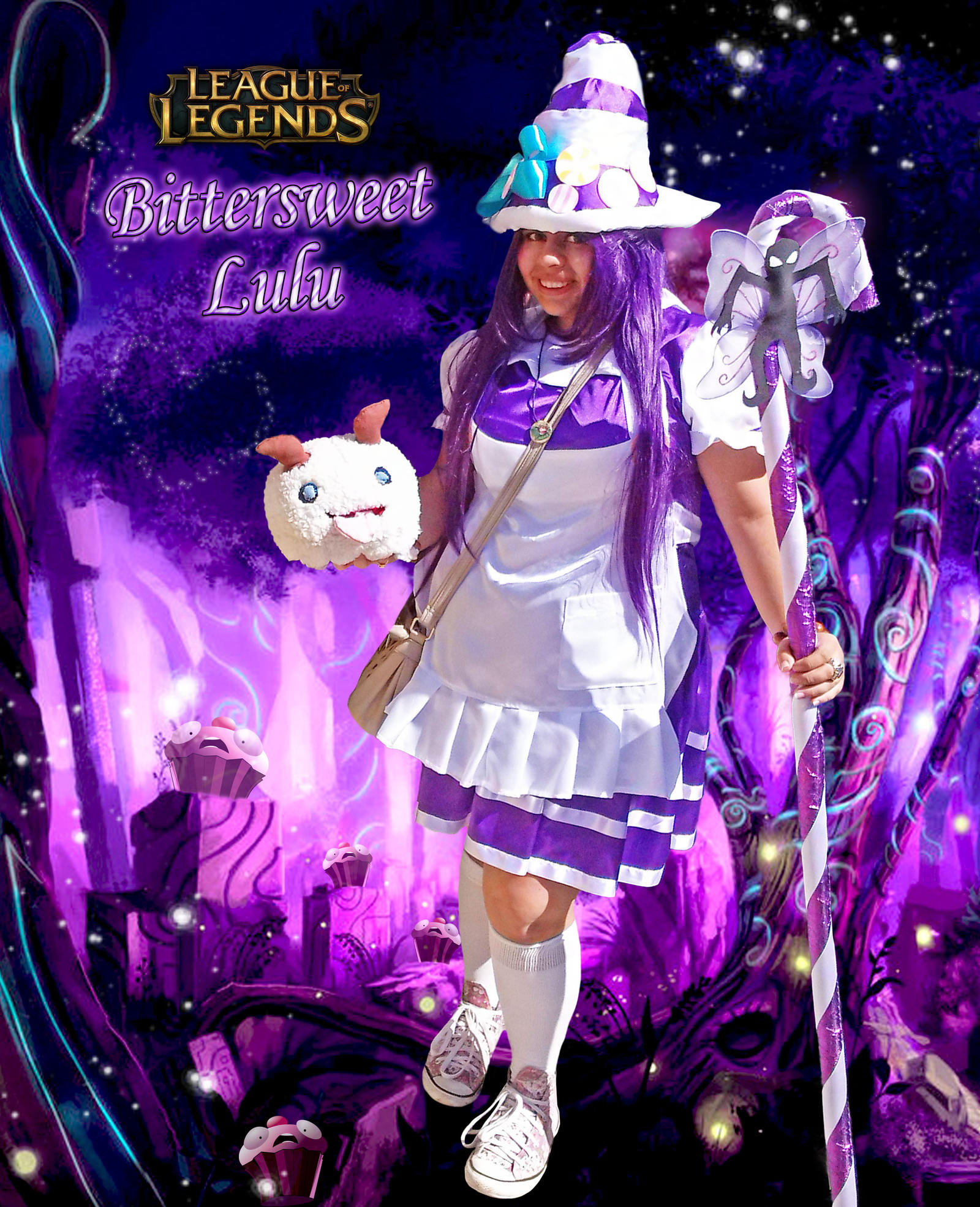 Lulu R Bittersweet Lulu Cosplay Bittersweet Lulu Makeup Tutorial! YouTube