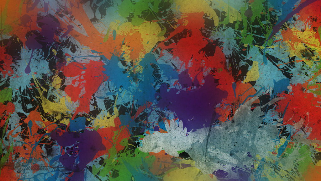 Ink Splat Wallpaper