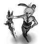 [LoL] Battle Bunny Riven doodle