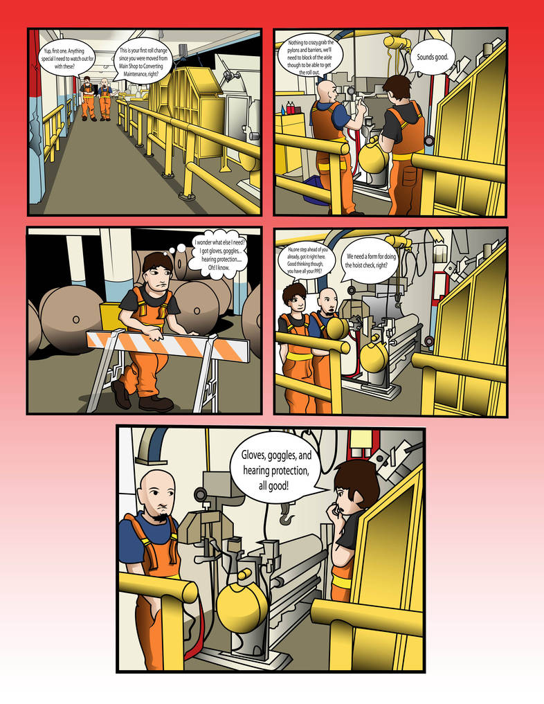 workplace safety cartoon strip by shoofy29 on DeviantArt