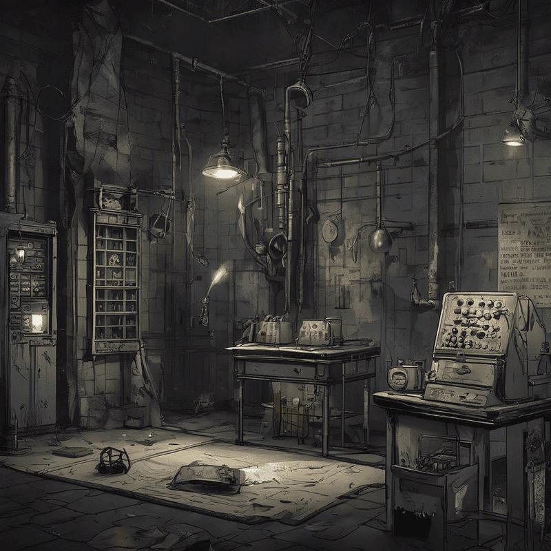 Experiment Room by goldenkiwi2095 on DeviantArt