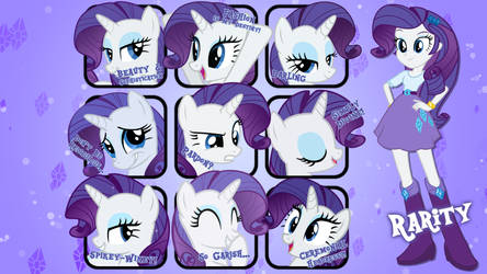 Rarity Quotes Wallpaper