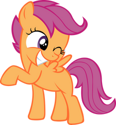 Scootaloo Winks